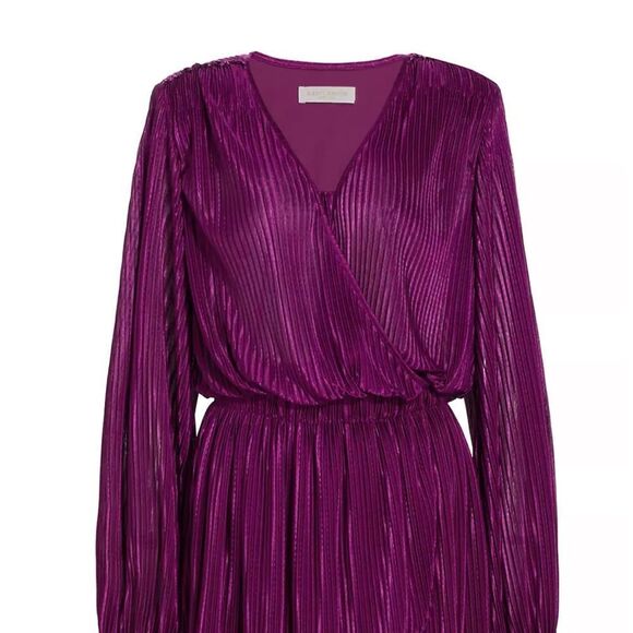 Ramy Brook Joanna Pleated Minidress size S NWT Small $545 - Picture 7 of 10